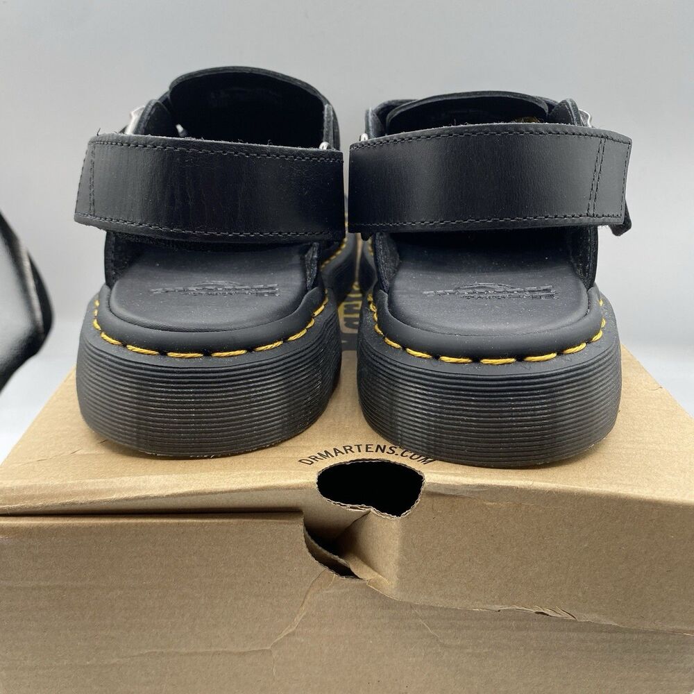 Dr Marten Jorge II Sandals Men 42 US 9 Black Slingback Buckle Casual NWB - Picture 5 of 11